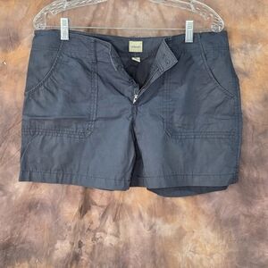 GH Bass Utility Shorts Navy Blue Pockets mid rise 5" inseam Size 10